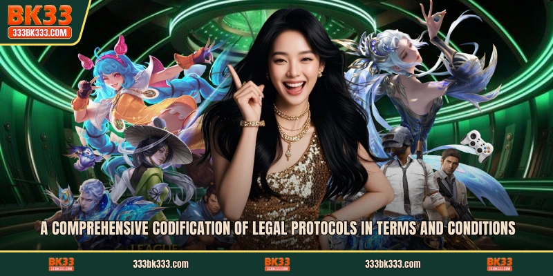 A comprehensive codification of legal protocols in Terms and Conditions