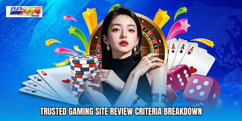 Trusted gaming site review Criteria Breakdown