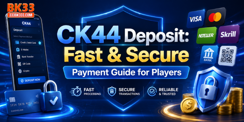 CK44 Deposit: Fast & Secure Payment Guide for Players