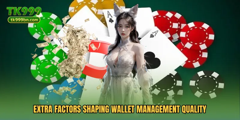 Extra factors shaping wallet management quality