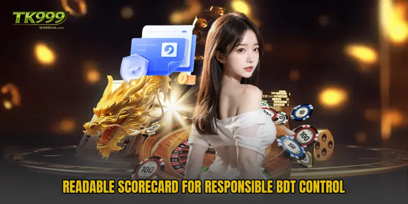 Readable scorecard for responsible BDT control